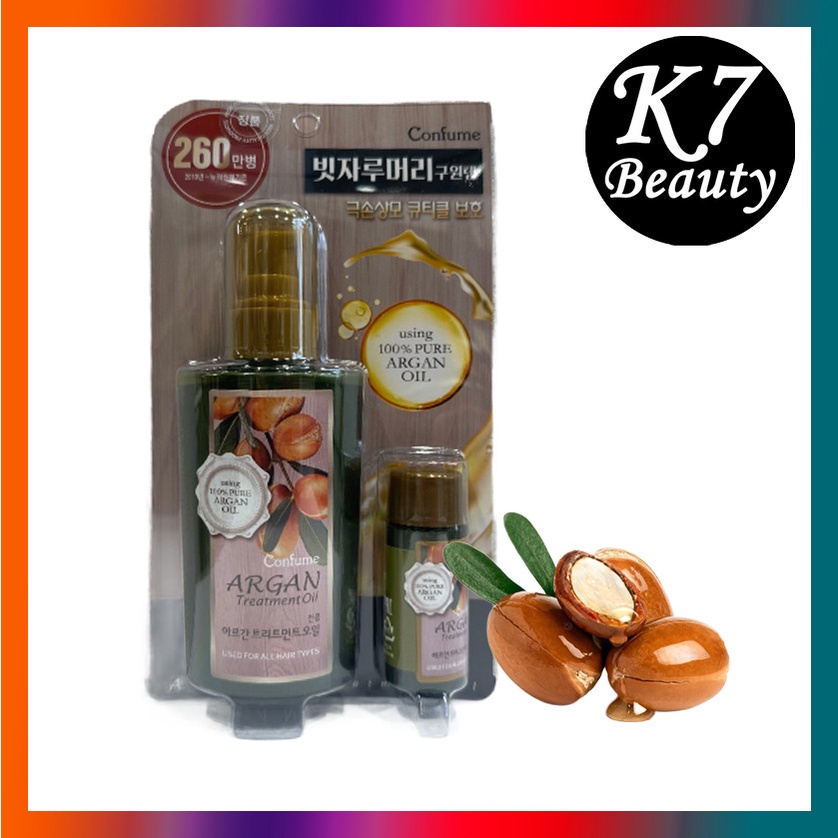 [Welcos] Confume Argan Treatment Oil 120 มล. + 25 ม. / 300 กรัม