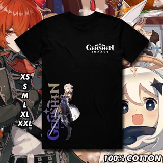 Genshin Impact Albedo New Trend Games Gaming Fashion Design Shirt (G59)_03