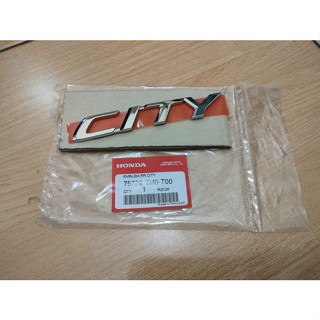 75722-TM0-T00 ∙ ตัวหนังสือ"CITY 09-2012"ติดฝาท้าย CT"09-12 แท้ 2009-2014 Original