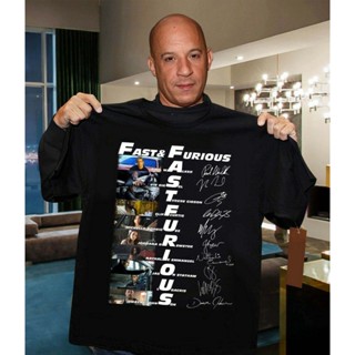 เสื้อยืด Unisex Fast and Furious thank you for the Memories-เสื้อยืดสีดำ_07