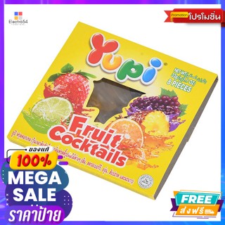 Yupi(ยูปี้) ยูปี้ เยลลี่ ฟรุตคอกเทล 36 กรัม Yupi Jelly Fruit Cocktail 36 g.พุดดิ้ง, เยลลี่, &amp; มาร์ชแมลโลว์