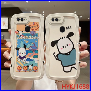 เคส OPPO F9 เคส Oppo A5S เคส Oppo A12 เคส Oppo A7 tpu ซิลิโคน ลายคลื่น เคสป้องกัน เคสนิ่ม KLQ