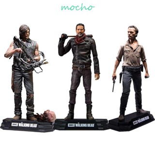 Mocho โมเดลฟิกเกอร์ PVC รูปการ์ตูนอนิเมะ The Walking Dead Peripheral Terror Zombies เหมาะกับของขวัญ สําหรับตกแต่งรถยนต์