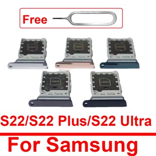 ถาดใส่ซิมการ์ด Micro SD แบบเดี่ยวพิเศษ สําหรับ Samsung S22 S22Plus S22