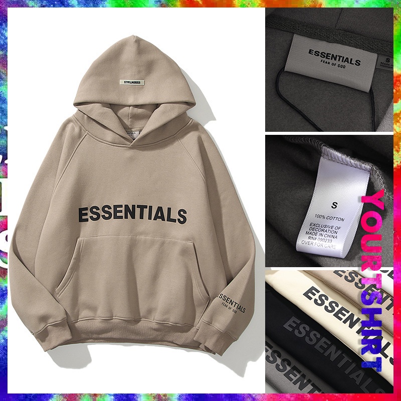 #H24 เสื้อกันหนาว มีฮู้ด ทรงหลวม พิมพ์ลายตัวอักษร สะท้อนแสง สําหรับผู้ชาย และคู่รัก