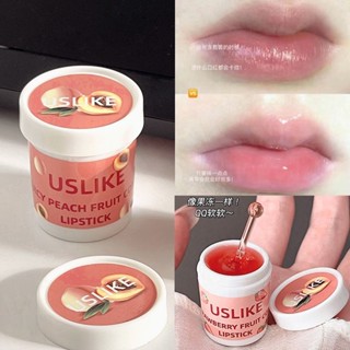 VASELINE Uslike ~ ลิปบาล์ม สตรอเบอร์รี่ ไอศกรีม วาสลีน พีช ลิปสติก ให้ความชุ่มชื้น ชุ่มชื้น ไม่เหนียวเหนอะหนะ