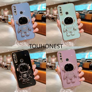 เคส Motorola Moto E7 Plus เคส Motorola Moto G8 Play เคส Motorola Moto G10 Moto G20 Case Motorola Moto G25 Moto G30 Case Motorola Moto G50 Moto G52 Case Motorola Moto G9 Plus Luxury Cute Silicone 3D Astronaut Stand Phone Cover Case โทรศัพท์มือถือ ซิลิโคน