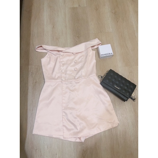 จั้มขาสั้ม สีโอรส แบรนด์ Se7en size L