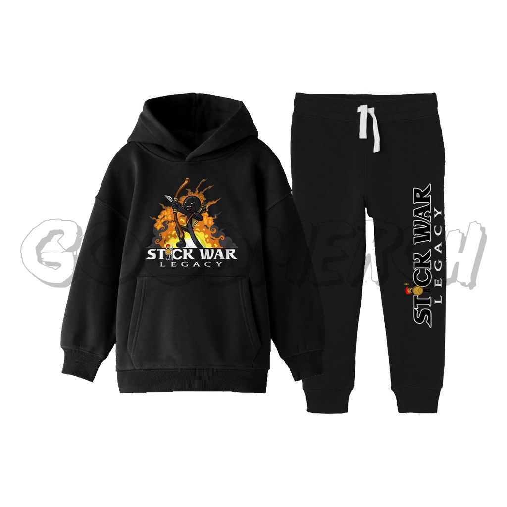 STICK WAR LEGACY CHILDRENS JACKET SET - [ HOODIE & JOGGER ]