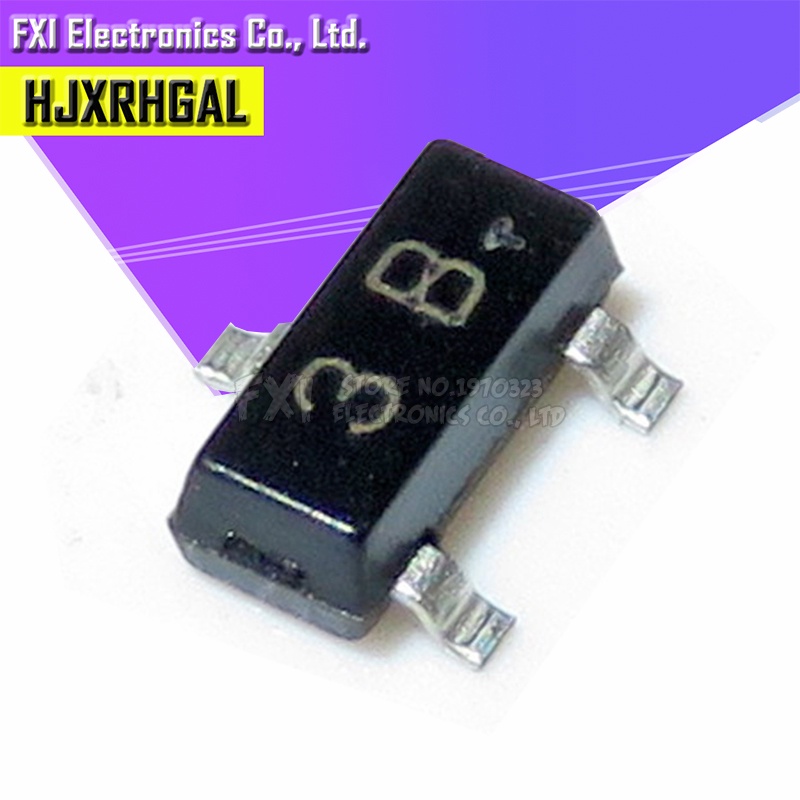 100PCS BC856B BC856 SOT23 SOT SMD SOT-23 SOT23-3 ทรานซิสเตอร์ 3B ใหม่