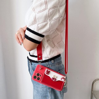 ⭐มีสินค้าจริง⭐ เคสโทรศัพท์มือถือหนัง แบบฝาพับ พร้อมช่องใส่บัตร และสายคล้องคอ สําหรับ OPPO A15 A15S A16 A16S A54S A35 A53 A53S A11S A33 A32 A39 A57 A55 A56 F9 R15 Pro F5