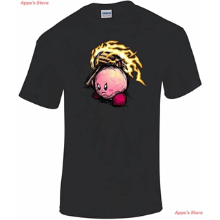 Appes Store COD BSD Bungou Stray Dogs Kirby Hammer Flame, Custom Tshirt เสื้อยืดพิมพ์ลาย ผู้ชายและผู้หญิง