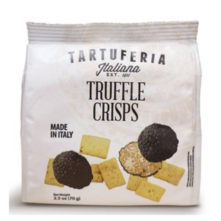 🇮🇹Tartuferia Truffle Ceusps 70g.🇮🇹 ทาทูฟีเรียแครกเกอร์เห็ด70กรัม🍄