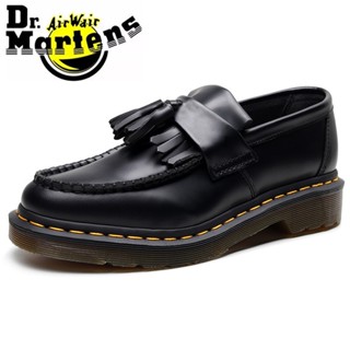 Dr.martens [พร้อมขายส่ง] รองเท้าบูทมาร์ติน หนังวัวแท้ กันลื่น ประดับพู่ ขนาดใหญ่ สไตล์อังกฤษ ไซซ์ 35-45 5RNT