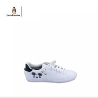 (ลิขสิทธิ์แท้) Disney x Hush Puppies รองเท้าผู้ชาย/ผู้หญิง รุ่น Oh Hello! HP KUCFB93A1W  สีขาว