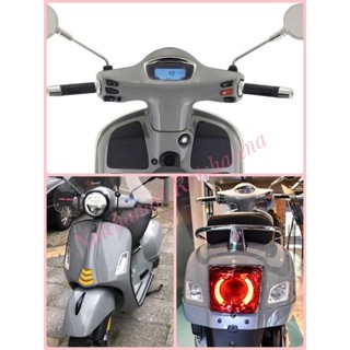 ฟิล์มกันรอย Vespa Gts Super Tech(ไฟหน้า+ไมล์+เลี้ยวหน้าหลัง)