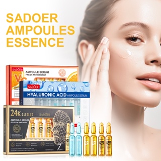 [ราคาขายส่ง] Ampoule SADOER เอสเซนส์กรดไฮยารูลอนิก ช่วยให้ความชุ่มชื้น ข้ามพรมแดน สาระสําคัญการค้าต่างประเทศ ผู้ผลิตขายส่ง