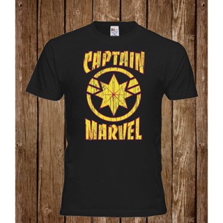 Captain Marvel Avengers Endgame T-Shirt Men Cotton_04