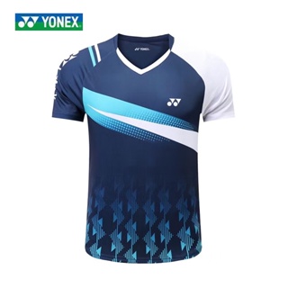 Yonex ชุดเสื้อแบดมินตัน แขนสั้น ระบายอากาศ แห้งเร็ว สําหรับผู้ชาย และผู้หญิง 6272