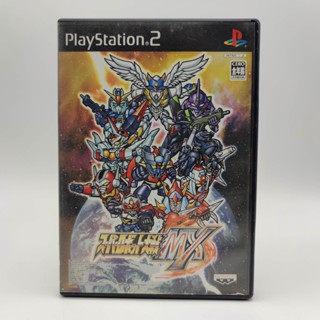 Super Robot Taisen MX แผ่นสภาพดี PlayStation 2 [PS2] มีกล่องใสสวมเพื่อเก็บสะสมให้