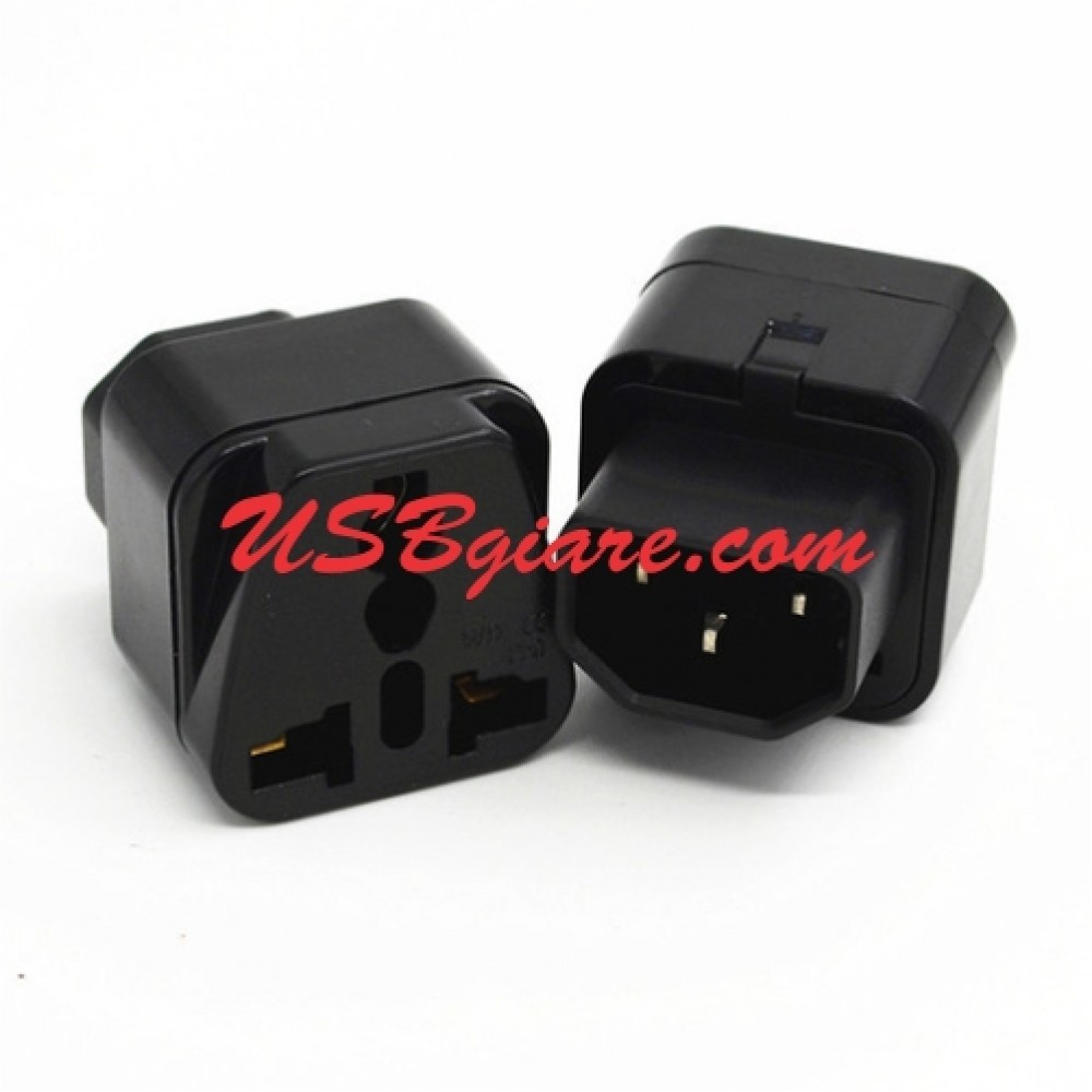 IEC320 TO C14 (C14 TO AC UNIVERSAL SERVER SOCKET)