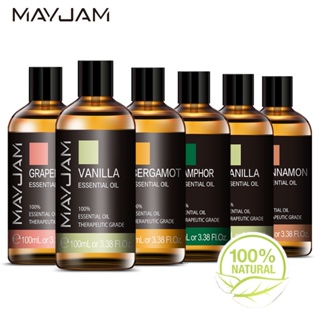 Mayjam น้ํามันหอมระเหย กลิ่นมิ้นท์ 100 มล vanilla grapefruit bergamot สารสกัดจากพืช essential oils