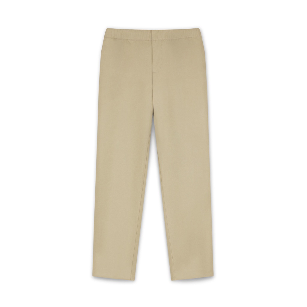 AIIZ (เอ ทู แซด) - กางเกงผู้หญิงขา 5 ส่วนเอวยางยืดด้านหลัง Women's Elastic Slim Fit Pants