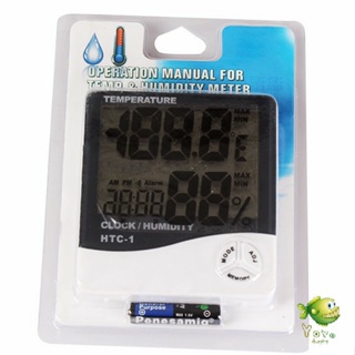 YOYO แบบดิจิตอล  LCD แบบดิจิตอล เครื่องวัดอุณหภูมิและความชื้น Digital Temperature Meter