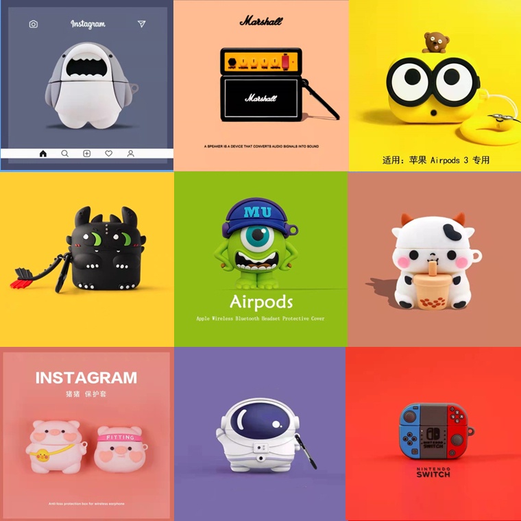 🚚พร้อมส่ง🔥 เคสสำหรับAirpods 3 Case รุ่นที่ 3 เคส 2021ใหม่สำหรับPro6s Airpods Case หูฟังเคส น่ารัก