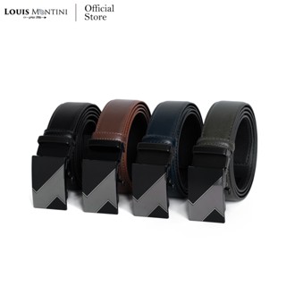 แหล่งขายและราคาLouis Montini (The Helix) เข็มขัดผู้ชาย Men Belt เข็มขัด PU แฟชั่น MGN358อาจถูกใจคุณ