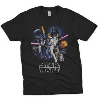 READY STOCK Top Quality Metal Band Tshirt Custom Print Streetwear Star Wars 04 Tshirt Vintage Design_04