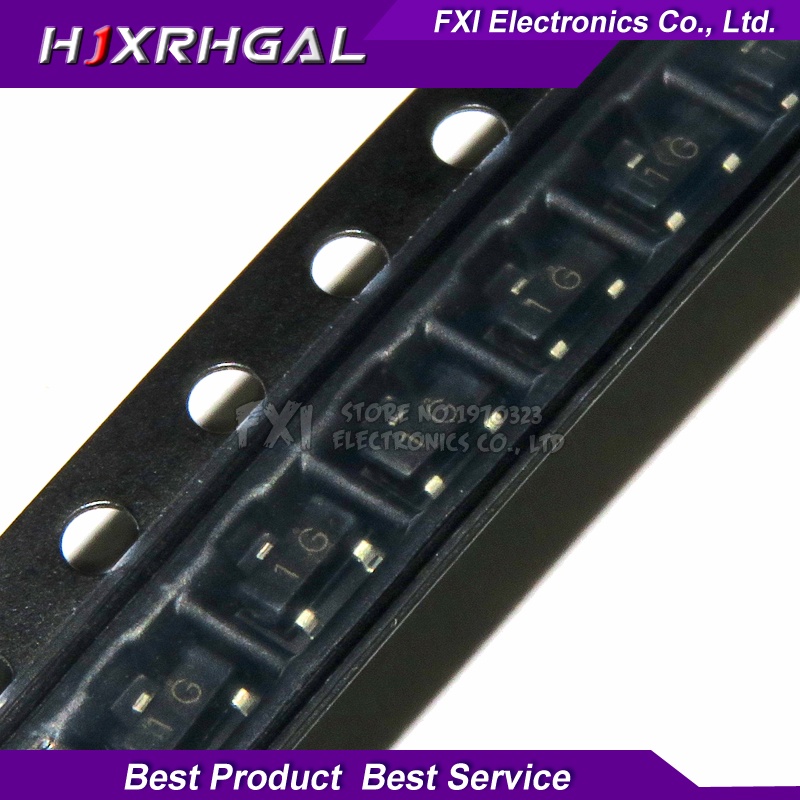 100PCS BC847C BC847 SOT23 SOT SMD SOT-23 SOT23-3 3B ทรานซิสเตอร์ใหม่