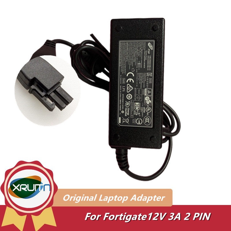 ของแท้ FSP FSP036-RAB 12V 3A 2Pin FSP036-RBBN2 AC Switching Power Adapter สําหรับ Fortigate FORTINET