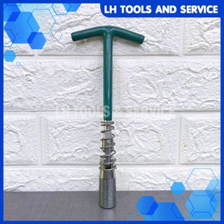 บล็อคหัวเทียนตัวที ขนาด 16mm / 21mm บล็อกขันหัวเทียน แบบข้ออ่อน TAYES (รหัส TH 11116-11121)