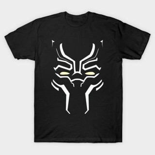 Black Panther Marvel T-Shirt High Quality Cotton Short Sleeve Clothing_05