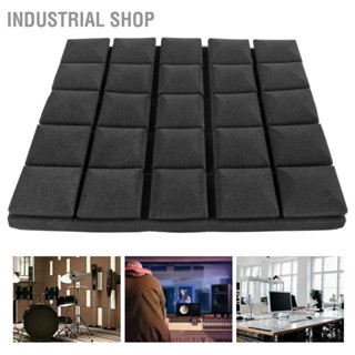 Industrial Shop แผงอะคูสติกความหนาแน่นสูง PU Sound Dampening Foam Panel สำหรับสตูดิโอบันทึกเสียง