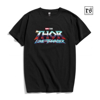 เสื้อยืดผ้าฝ้าย พิมพ์ลาย Marvel Thor Love and Thunder Combed Rs149_07