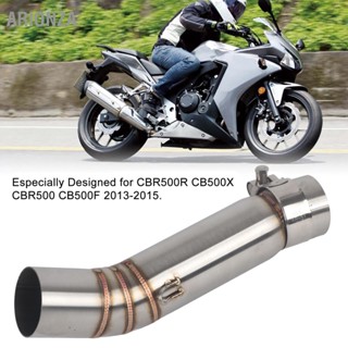 ARIONZA รถจักรยานยนต์ท่อไอเสียท่อกลางเชื่อมต่อสำหรับ CBR500R CB500X CBR500 CB500F