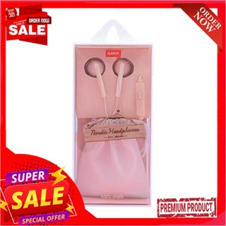 Headphone หูฟัง 3.5 มม. ILAHUI รุ่น 24628430 สีชมพูIn-Ear Headphone 3.5 mm. ILAHUI Model 24628430 Pink