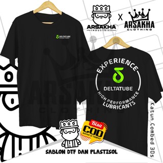 Kaos Deltatube Drive Your Freedom v3 Distro ชุดเสื้อผ้า ผ้าฝ้าย 30S - Arsakha