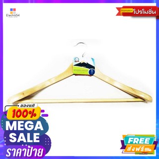 ซีพีเค ไม้แขวนเสื้อสูท แบบไม้ แพ็ค 1 ชิ้น CPK wooden suit hanger pack 1 pieceHome Storage Hooks�