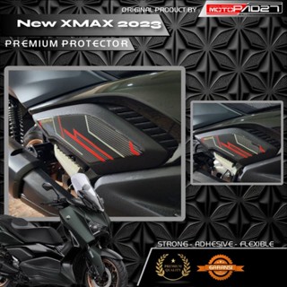 สติกเกอร์เรซิน ลายนูน สําหรับติดที่พักเท้า Yamaha XMAX 2023