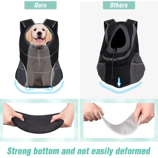 【CDDMPET】กระเป๋าเป้สะพายหลัง ผ้าตาข่าย ระบายอากาศ แบบพกพา สําหรับสัตว์เลี้ยง สุนัข แมว