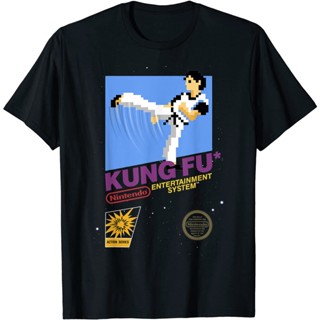 Adult T-Shirt Nintendo NES Kung Fu Action Series Retro Graphic T-Shirt