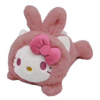 [ส่งตรงจากญี่ปุ่น] Sanrio ตุ๊กตากระต่าย Hello Kitty ขนปุย ตัวละคร Sanrio ใหม่