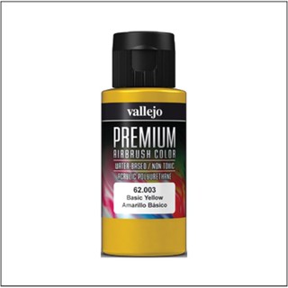 Vallejo Premium Color 62.003 Basic Yellow