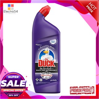 LIQUID น้ำยาทำความสะอาดฆ่าเชื้อสุขภัณฑ์ เป็ด 700mlLIQUID CLEANING DISINFECTANT TOILET DUCK 700ml PURPLE