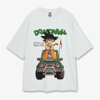 เสื้อยืด โอเวอร์ไซซ์ พิมพ์ลาย Dragon Ball