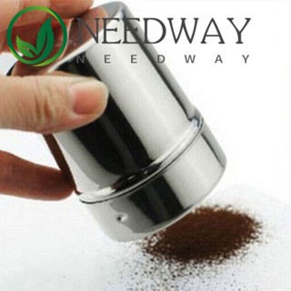 Needway กระป๋องสเตนเลส สําหรับใส่เกลือ พริกไทย เครื่องเทศ เบเกอรี่