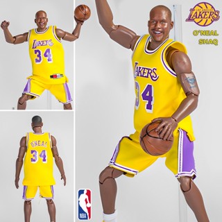 NBA Shaquille Rashaun ONeal Shaq แชคิล ราชอน โอนีล แชค​ Los Angeles Lakers ลอสแอนเจลิส เลเกอส์ บาสเกตบอล Figma Hobby